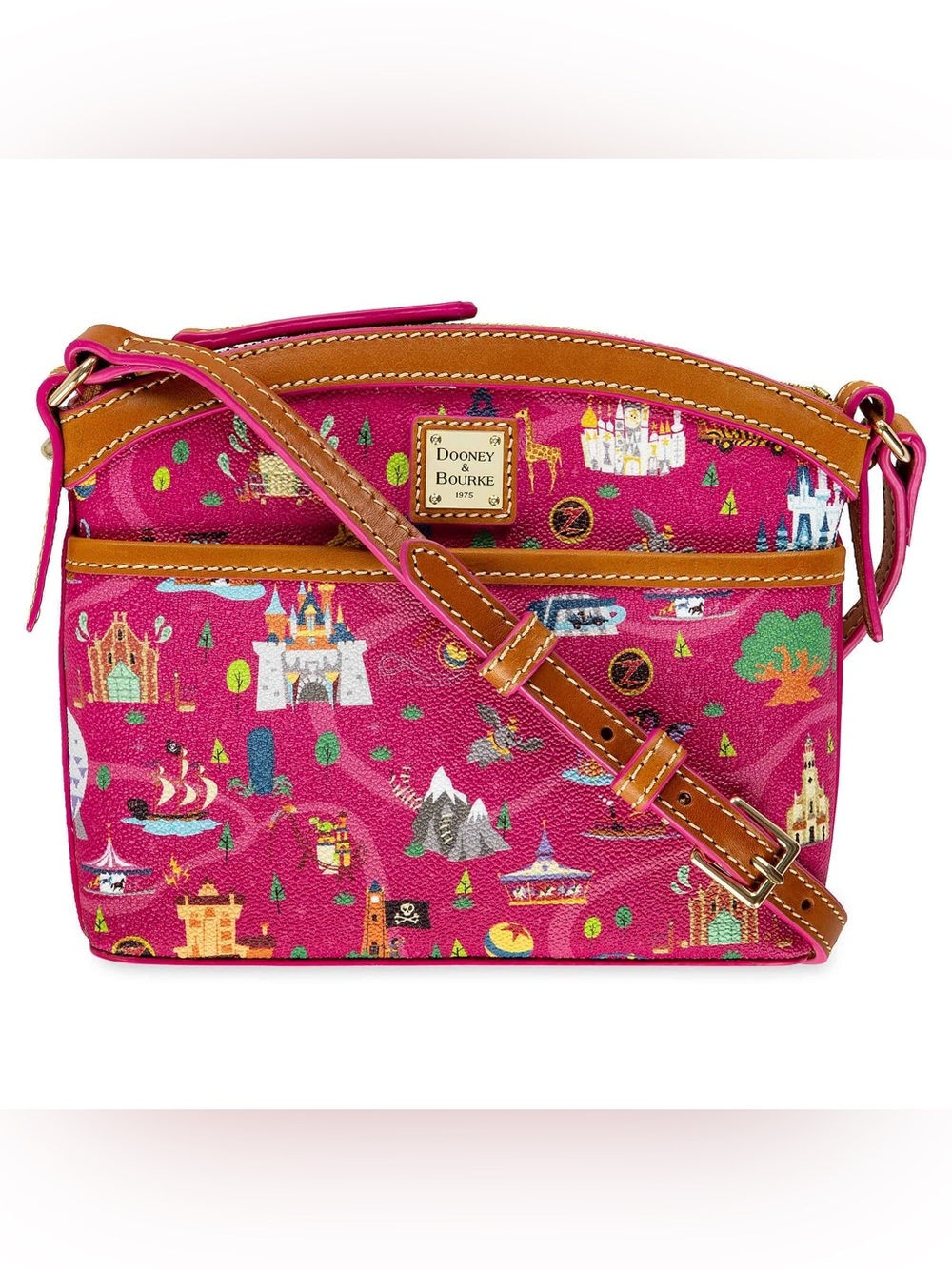 Dooney & Bourke 2020 Disney “Park Life” Leather Crossbody Bag - Picture 2 of 7